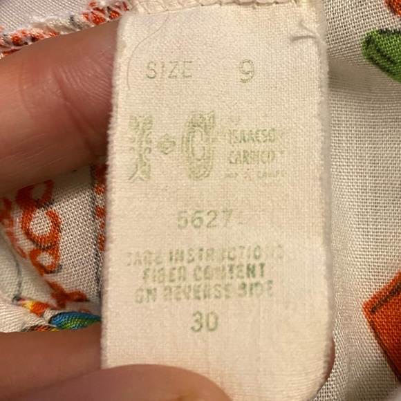 Vintage I & C Isaacson-Carrico of el campo candy pattern 2 pc pajama set. S - Picture 3 of 16